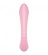 SATISFYER TRIPLE OH VIBRADOR MULTIFUNCIoN ROSA