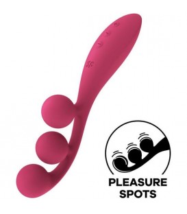 SATISFYER TRI BALL 1  MULTIVIBRADOR - ROSA