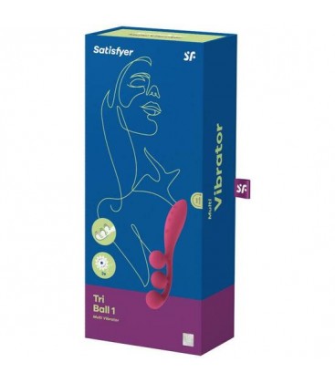 SATISFYER TRI BALL 1 MULTIVIBRADOR ROSA