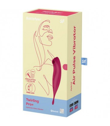 SATISFYER TWIRLING PRO ROJO