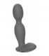 CALEXOTICS PLUG ANAL CON ROTACIoN GRIS