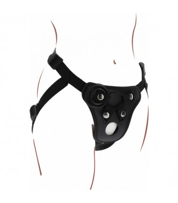 TOYJOY STRAP ON ARNeS AJUSTABLE NEGRO