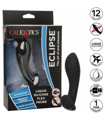 CALEXOTICS PLUG ANAL DE SILICONA NEGRO