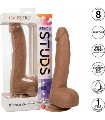 CALEXOTICS SILICONE STUDS 8 INCH PENE REALiSTICO