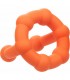 CALEXOTICS ALPHA ALL STAR RING ANILLO NARANJA