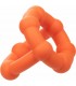 CALEXOTICS ALPHA ALL STAR RING ANILLO NARANJA