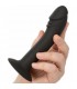 CALEXOTICS CURVED ANAL STUD PLUG ANAL NEGRO