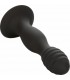 CALEXOTICS RIBBED ANAL STUD PLUG ANAL NEGRO