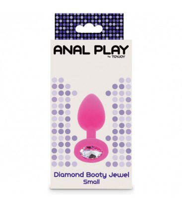 TOYJOY DIAMOND BOOTY JEWEL SMALL ROSA