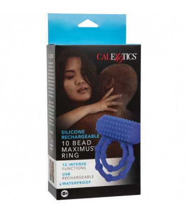 CALEXOTICS 10 BEAD MAXIMUS RING MORADO