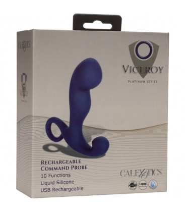 CALEXOTICS RECHARGEABLE COMMAND PROBE AZUL