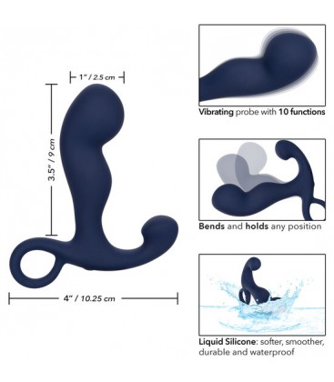 CALEXOTICS RECHARGEABLE COMMAND PROBE AZUL