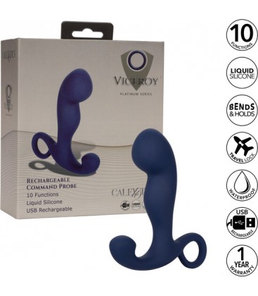 CALEXOTICS RECHARGEABLE COMMAND PROBE AZUL