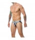 MOB STRIPE CLASSIC JOCK TANGA BLANCO