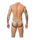 MOB STRIPE CLASSIC JOCK TANGA BLANCO