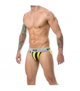 MOB STRIPE CLASSIC JOCK - TANGA AMARILLO