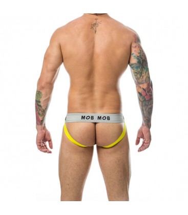 MOB STRIPE CLASSIC JOCK TANGA AMARILLO