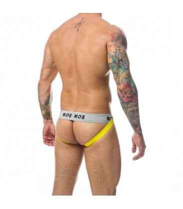 MOB STRIPE CLASSIC JOCK TANGA AMARILLO