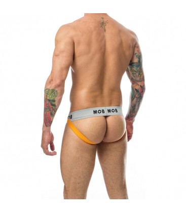 MOB STRIPE CLASSIC JOCK TANGA NARANJA