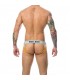 MOB STRIPE CLASSIC JOCK TANGA NARANJA