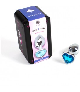 SECRET PLAY PLUG ANAL CORAZoN AZUL