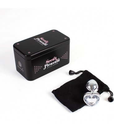 SECRET PLAY PLUG ANAL CORAZoN TRANSPARENTE