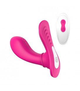 VIBES OF LOVE REMOTE PANTY G MAGENTA