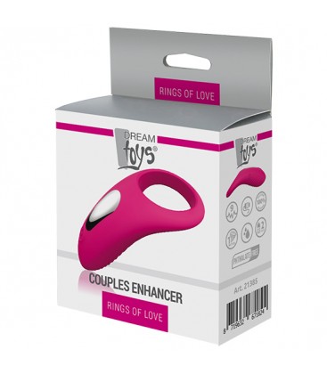 RINGS OF LOVE COUPLES ENHANCER MAGENTA