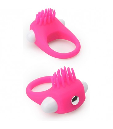 RINGS OF LOVE SILICONE STIMU RING ROSA