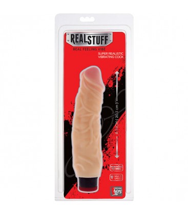 REALSTUFF PENE REALiSITICO CON VIBRACIoN DE 235CM