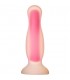 RADIANT SOFT SILICONE DILDO BRILLANTE ROSA