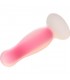 RADIANT SOFT SILICONE DILDO BRILLANTE ROSA