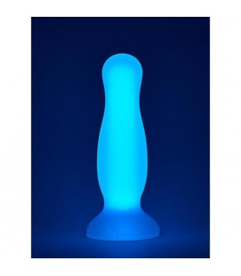 RADIANT SOFT PLUG BRILLANTE DE SILICONA AZUL