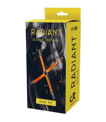 RADIANT ENGANCHES ATADURAS BRILLANTE NARANJA