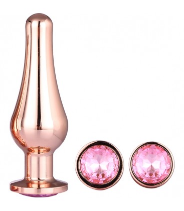 GLEAMING LOVE PLEASURE SET ROSE GOLD