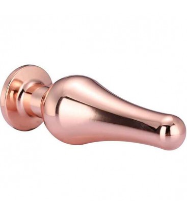 GLEAMING LOVE ROSE GOLD PLEASURE PLUG L