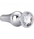 GLEAMING LOVE SILVER PLEASURE PLUG L