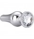 GLEAMING LOVE SILVER PLEASURE PLUG M