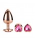 GLEAMING LOVE ROSE GOLD PLUG SET