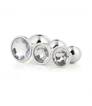 GLEAMING LOVE SILVER PLUG SET