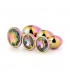 GLEAMING LOVE MULTICOLOUR PLUG SET