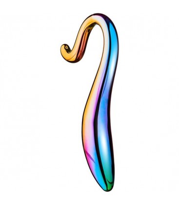 GLAMOUR GLASS ELEGANT CURVED DILDO