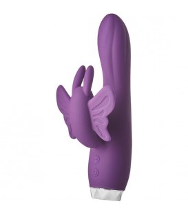 FLIRTS BUTTERFLY VIBRATOR PURPLE