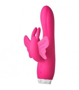 FLIRTS BUTTERFLY VIBRATOR PINK