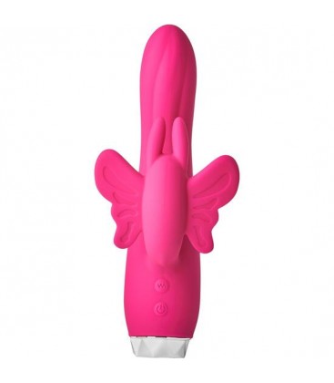 FLIRTS BUTTERFLY VIBRATOR PINK