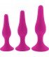 FLIRTS CURVED ANAL TRAINING KIT PINK