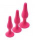 FLIRTS CURVED ANAL TRAINING KIT PINK