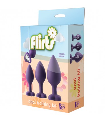 FLIRTS ANAL TRAINING KIT GEM STONE PURPLE