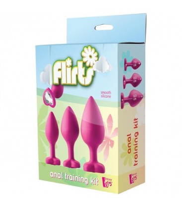 FLIRTS ANAL TRAINING KIT GEM STONE PINK