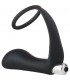 FANTASSTIC VIBRATING ANAL PLUG WITH COCKRING BLACK